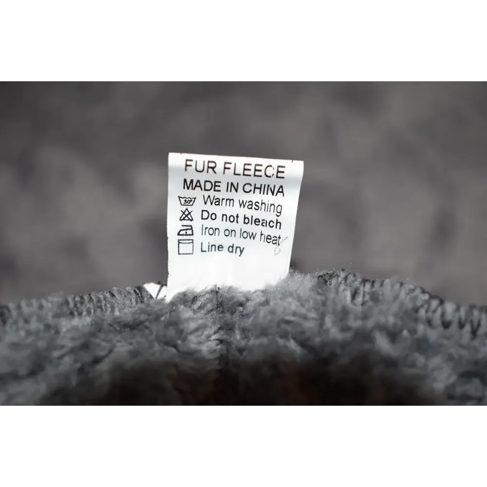 Machlab Men's Thermal Fleece Jogger Pants Sherpa Lined Sweats Gray Medium NEW